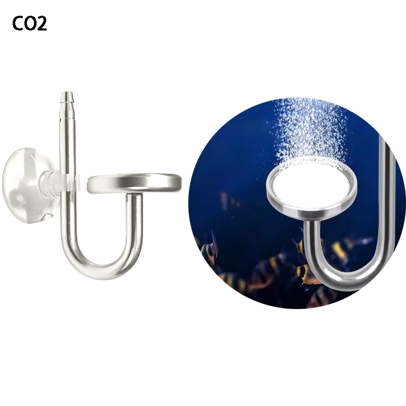 Planted Aquarium Co2 - เครื่องพ่น CO2 สำหรับตู้ปลา ZRDR พร้อมวาล์วปรับแรงดันและตัวกระจาย CO2