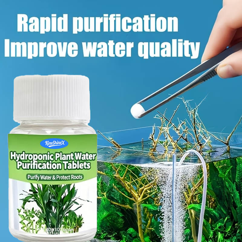 Aquarium Plant Delivery - แท็บเล็ตกรองน้ำแบบไฮโดรโปนิกส์-น้ำดื่มสำเร็จรูป เหมาะสำหรับตู้ปลา พืชกระถาง และระบบไฮโดรโปนิกส์ สำหรับสวนน้ำ