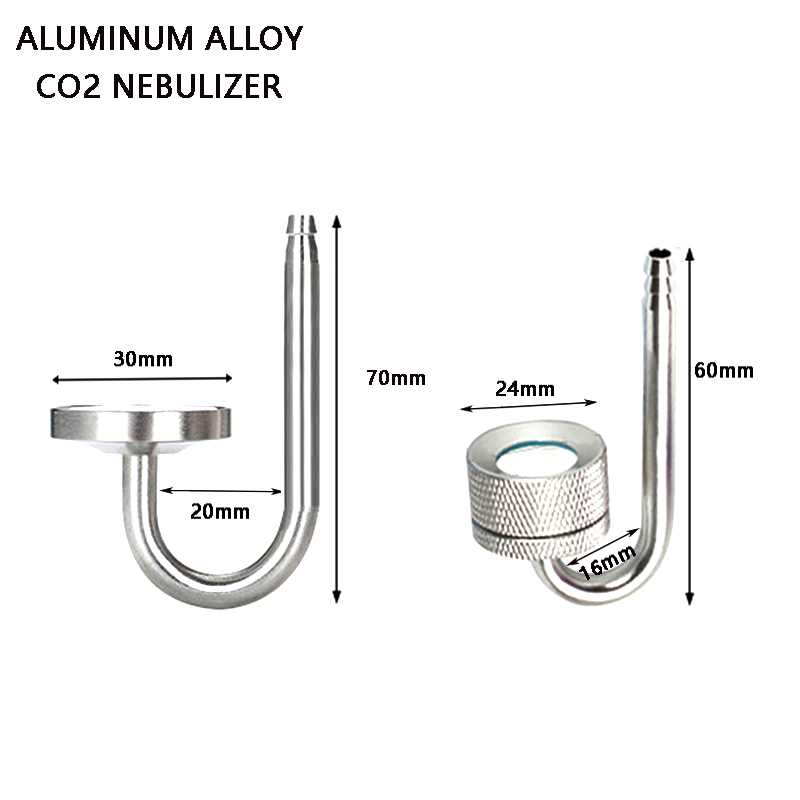 Planted Aquarium Co2 - เครื่องพ่น CO2 สำหรับตู้ปลา ZRDR พร้อมวาล์วปรับแรงดันและตัวกระจาย CO2
