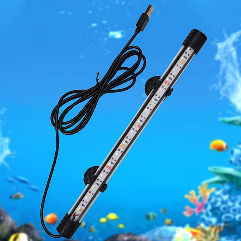 Aquarium Plant Growing - ไฟ LED สำหรับตู้ปลาแบบเสียบ USB ขนาด 17-47