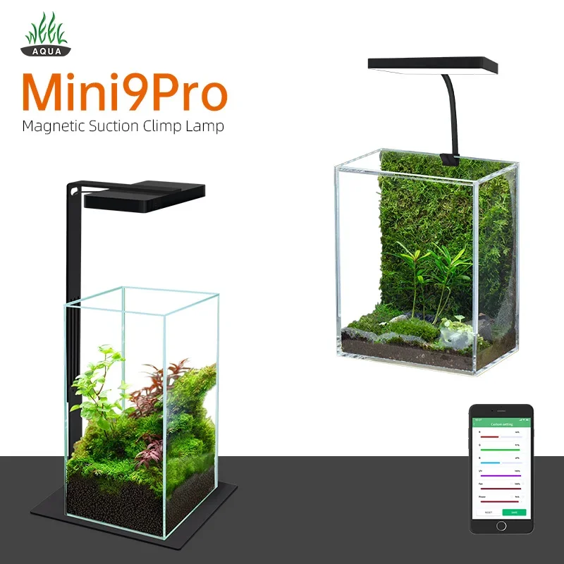 Aquarium Plant Growing - WEEK AQUA Mag Pro USB ไฟนาโนสำหรับตู้ปลา