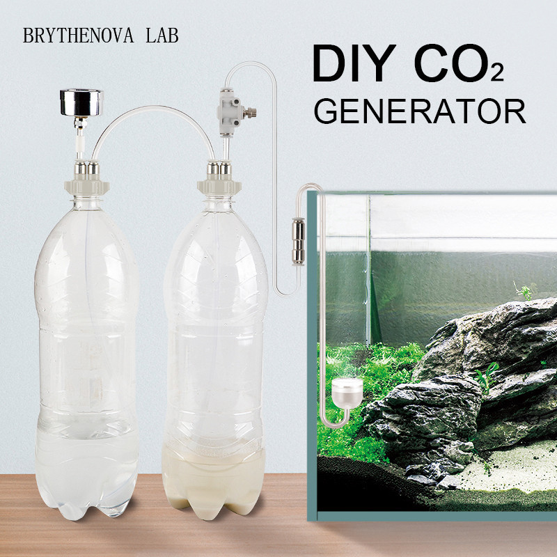 ชุดอุปกรณ์สร้างก๊าซคาร์บอนไดออ - Planted Aquarium Co2 บทวิจารณ์และราคา
