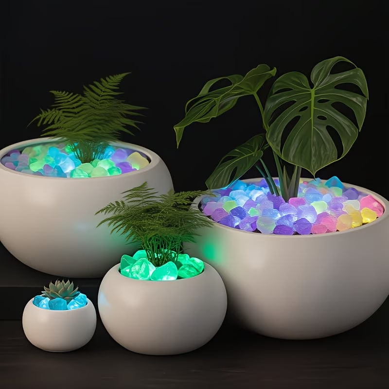 ชุดหินเรืองแสง 300 ชิ้น, ขนาด  - Aquarium Plant Delivery บทวิจารณ์และราคา