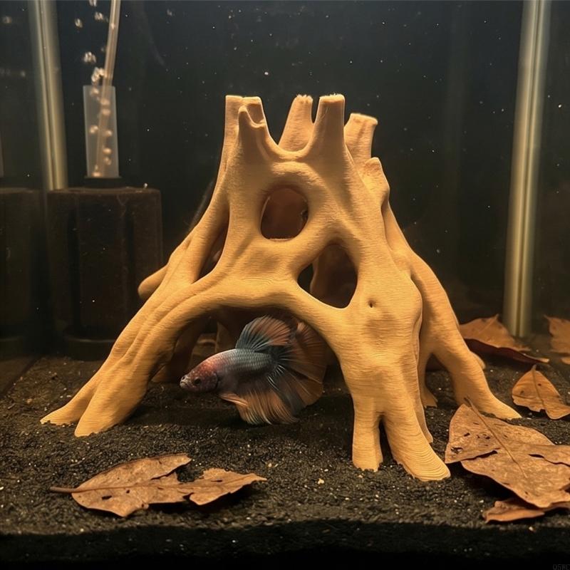 ต้นไม้Trunk DriftwoodถังปลาDri - Planted Aquarium With Driftwood บทวิจารณ์และราคา