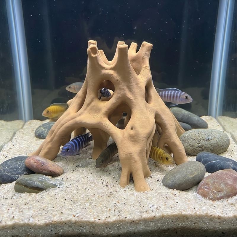ต้นไม้Trunk DriftwoodถังปลาDri - Planted Aquarium With Driftwood บทวิจารณ์และราคา