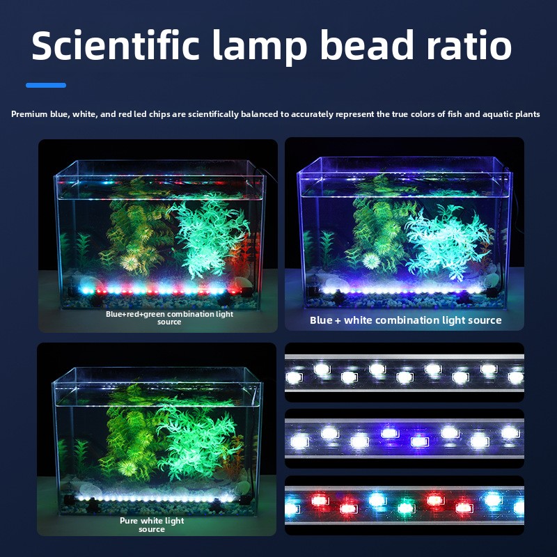 ไฟ LED สำหรับตู้ปลา กันน้ำ ไฟป - Aquarium Plant Growing บทวิจารณ์และราคา