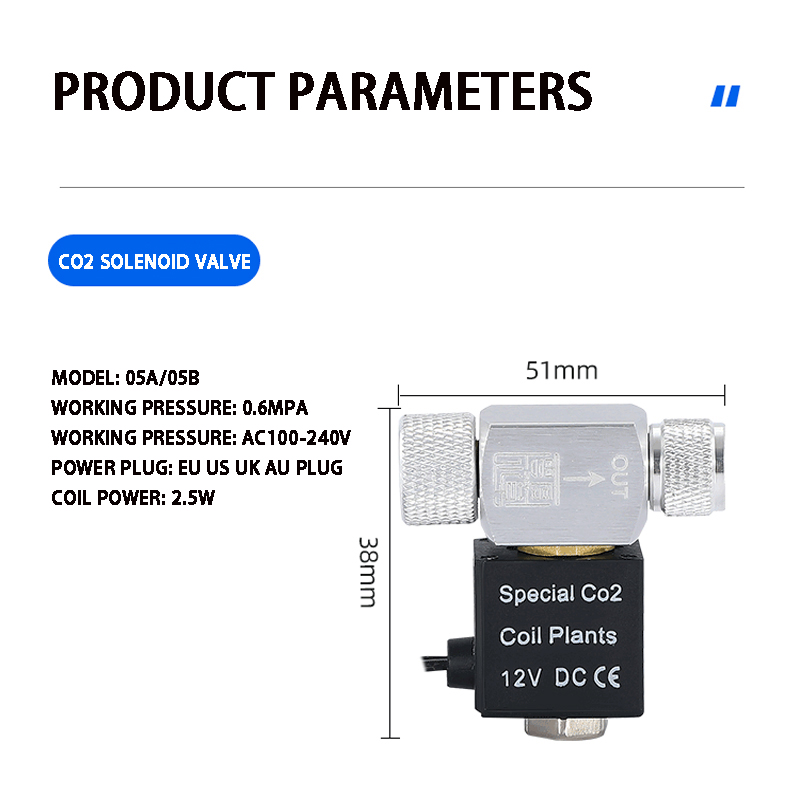 ZRDR Aquarium Co2 วาล์วSolenoi - Planted Aquarium Co2 บทวิจารณ์และราคา
