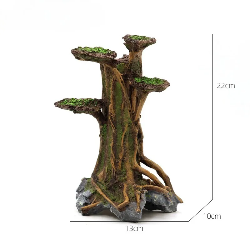 ต้นมอสประดิษฐ์ ตกแต่งตู้ปลา ต้ - Planted Aquarium With Driftwood บทวิจารณ์และราคา