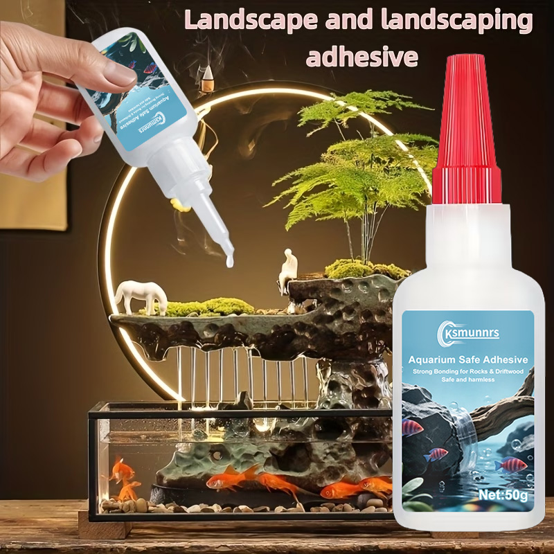กาวติดตู้ปลา, กาวติดมอสและหญ้า - Planted Aquarium With Driftwood บทวิจารณ์และราคา