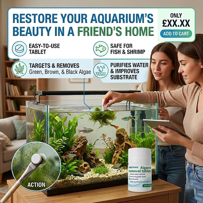แท็บเล็ตกำจัดตะไคร่น้ำอย่างรวด - Planted Aquarium Algae Remover บทวิจารณ์และราคา
