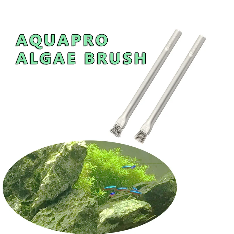 Aquapro Algae Brush แปรงทําควา - Planted Aquarium Algae Remover บทวิจารณ์และราคา