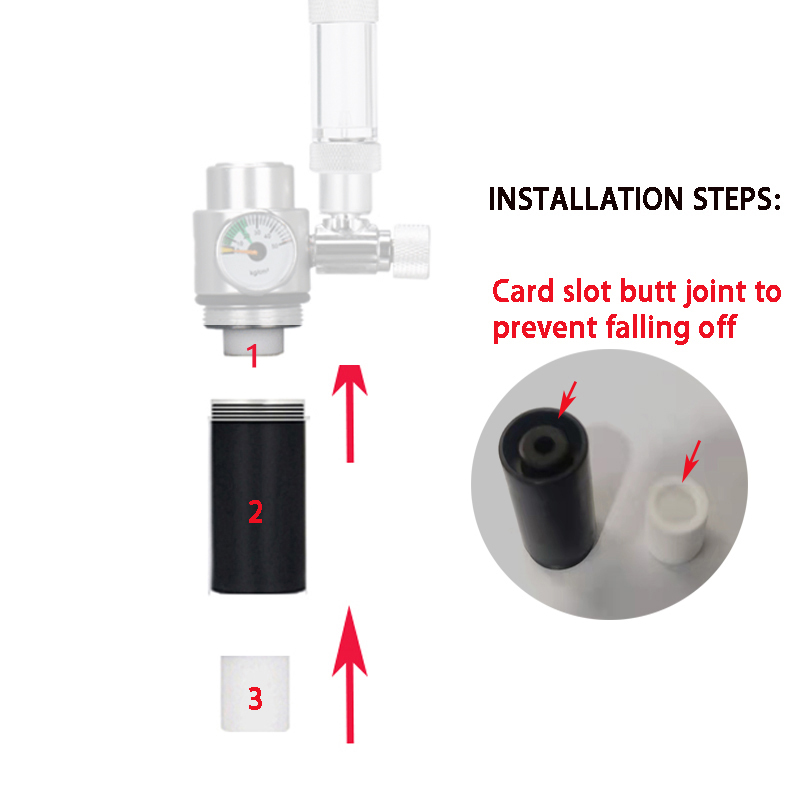 ไส้กรองคาร์บอนไดออกไซด์สำหรับต - Planted Aquarium Co2 บทวิจารณ์และราคา
