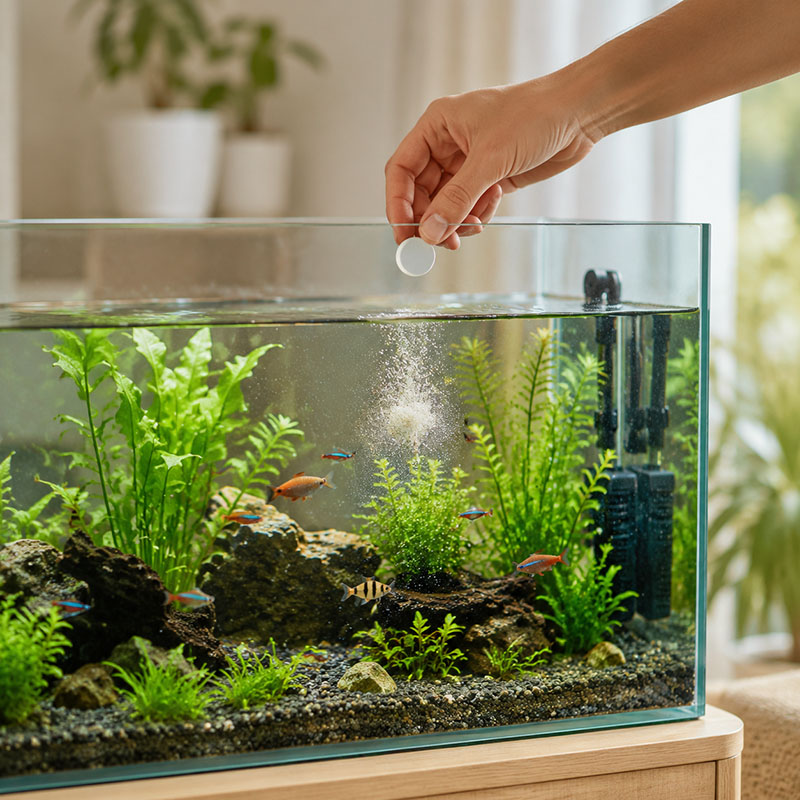เม็ดกำจัดตะไคร่น้ำในตู้ปลา MIR - Aquarium Plant Delivery บทวิจารณ์และราคา