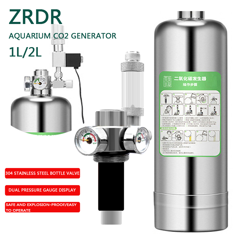 เครื่องกำเนิดก๊าซคาร์บอนไดออกไ - Planted Aquarium Co2 บทวิจารณ์และราคา