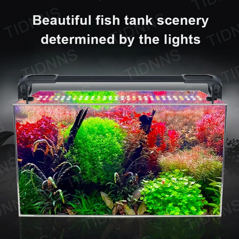 พิพิธภัณฑ์สัตว์น้ําไฟ LED พืชเ - Aquarium Plant Growing บทวิจารณ์และราคา
